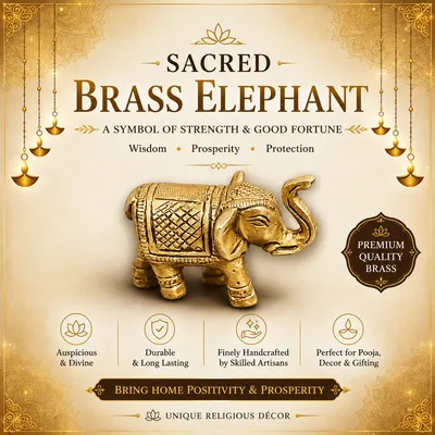 Brass Elephant 150 gram