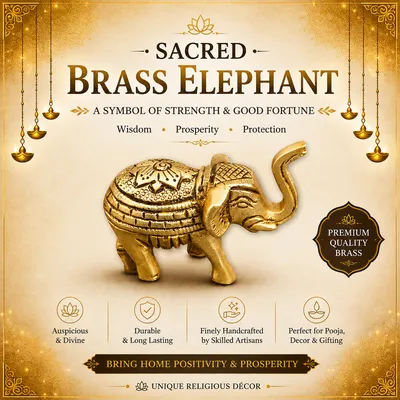 Brass Elephant 300 gram