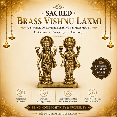 Vishnu Laxmi ji 190 gram